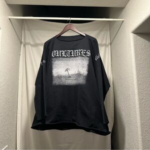 Yzy Vultures Volume‎ 1 Size 3 Long Sleeve Shirt Black Yeezy Kanye West